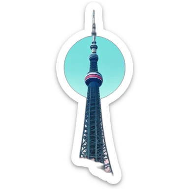 Tokyo Sky Tree original color without the moon sticker
