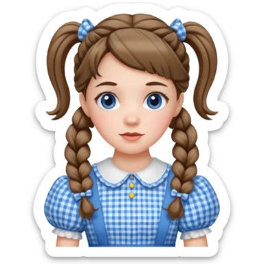 Dorothy Gale from the Wizard of Oz sticker