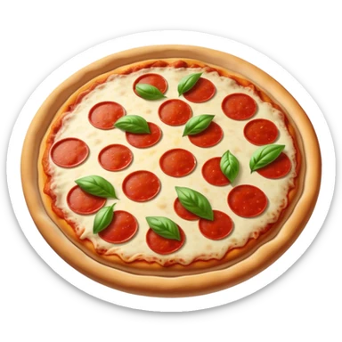 homemade pizza sticker