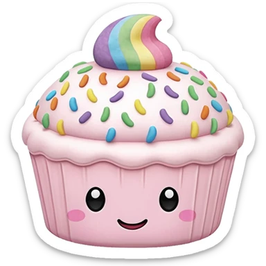 Jellycat cake sticker