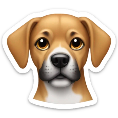 Dog made from ballin sticker