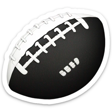 American stanford blanco y negro  sticker