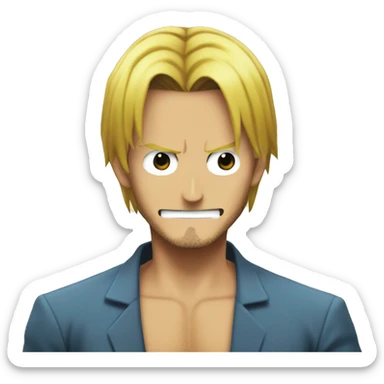 Sanji in one piece  sticker