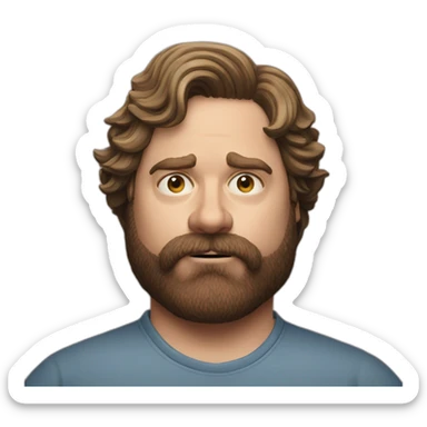 Zach Galifianakis sticker
