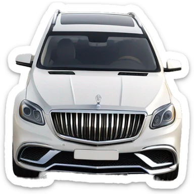 Maybach GLS 600 is crying sticker