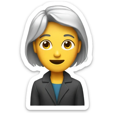 Una persona viendo televisión  sticker