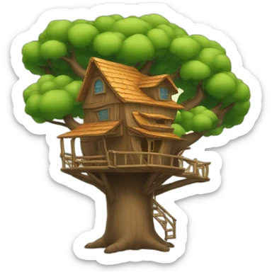 treehouse sticker