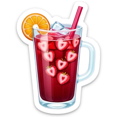  dunkin donuts berry sangria refresher  sticker