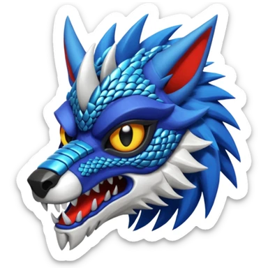 Grem2-Gremz-Wickerbeast-Protogen-Primagen-Sergal-fusion sticker