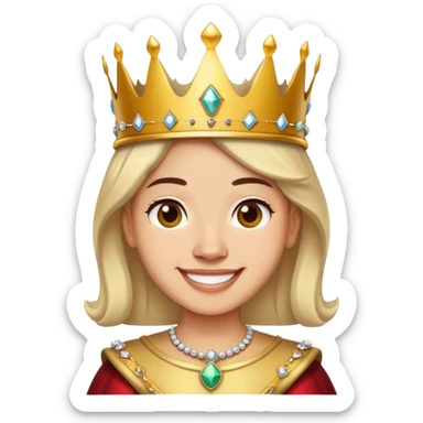 Patron Kraliçe sticker