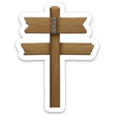 signpost no burpee crossfit sticker