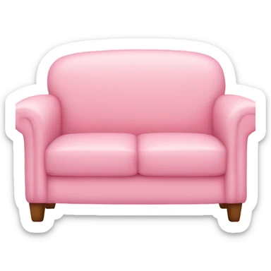 Light Pink couch sticker