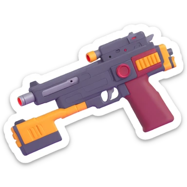 Star-Lord's element gun blaster from Guardians of the Galaxy sticker