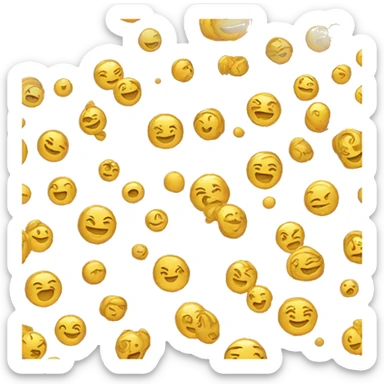 Person wearing t shirt filled with golden galaxies sticker