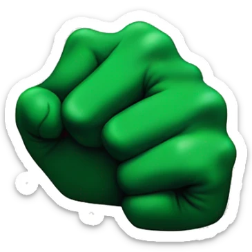 The green fist


 sticker