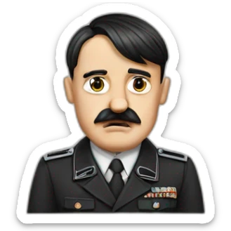 Hitler qui fait un pouce sticker