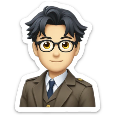 detective conan sticker