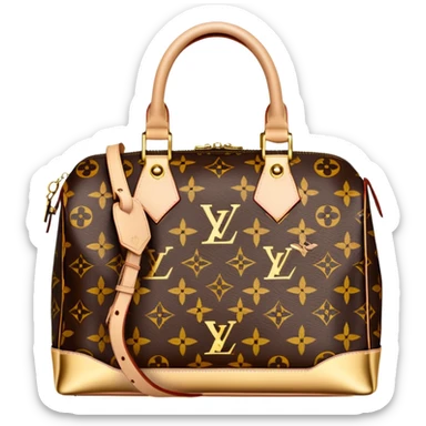 Louis Vuitton 25SS carryall luxury handbag sticker