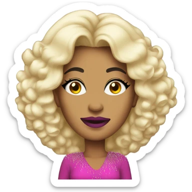 A drag queen sticker