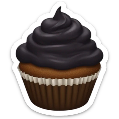 cupake of darkess sticker