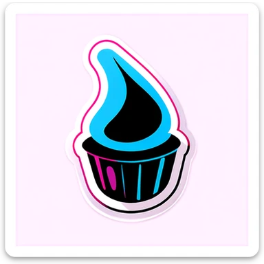 Same idea sur fond noir sticker