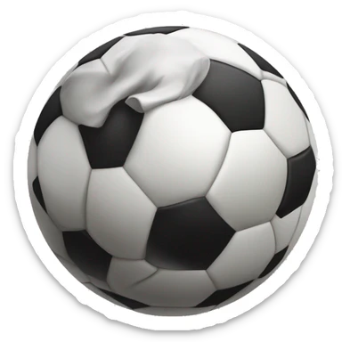 morbidly obese car hitting soccer ball sticker