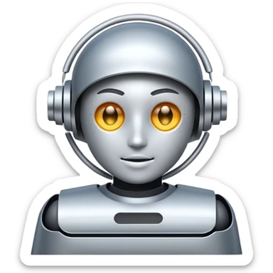 AI automation sticker