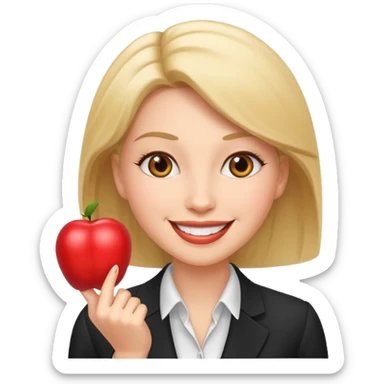 LAdy Boss, different pose sticker