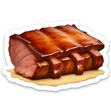barbecue ribs sticker