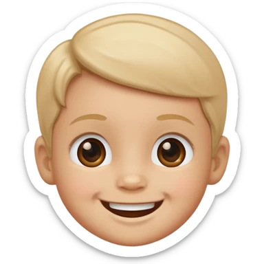 todler emojj sticker