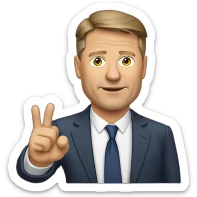 klaus iohannis sticker