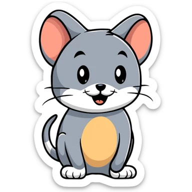 Tom and Jerry friends sticker