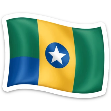 Crie um emoji da bandeira do estado do Paraná sticker