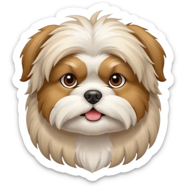 Shih zhu highland terrior sticker