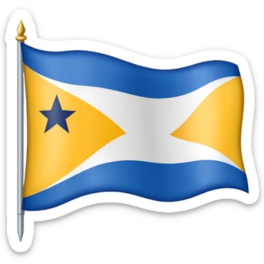 Bandera del estado zulia sticker