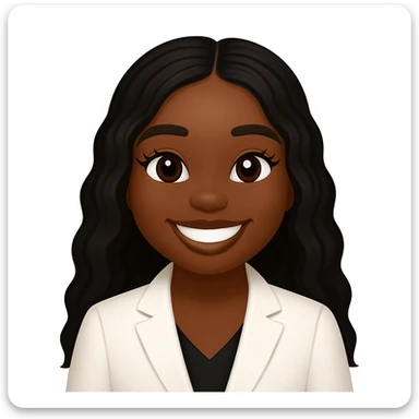 turn the second man in emoji style of the 1st image, match the facial features and match dressing style of the 2nd image, she is wearing white suit sticker