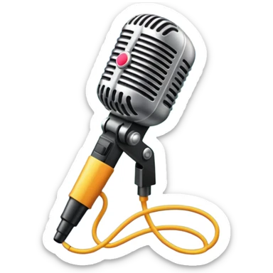 create-a-vibrant-and-dynamic-emoji-that-represents-pop-or-stage-vocal-performance.-the-design-should-feature-a-close-up-of-a-classic-stage-microphone-(retro-style)-with-a-lanyard,-set-against-a-sta sticker