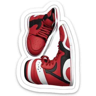 Jordan 1 qui fait un pouce sticker