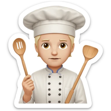 LUCIFER CHEF ATTITUDE sticker