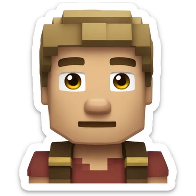 Minecraft villager sticker