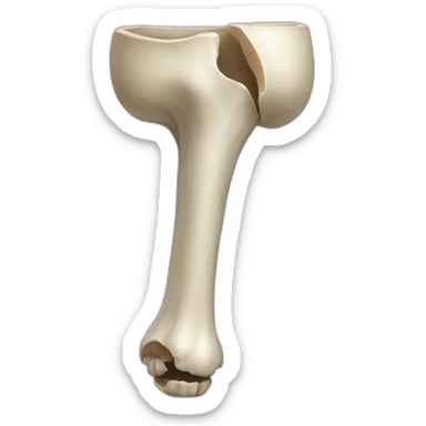 Femur sticker