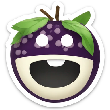 açaí fruta sticker