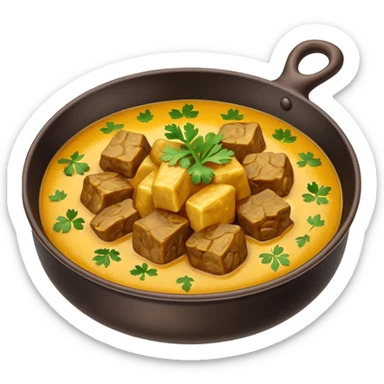 Curry Goat Hash sticker