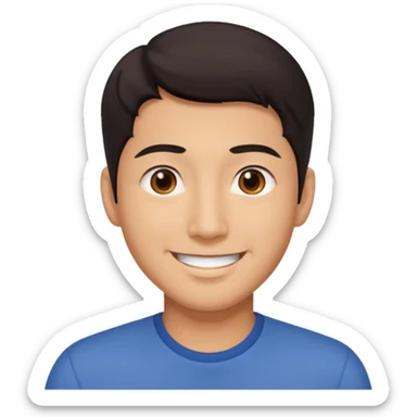 Bc 1000's Asian male sticker