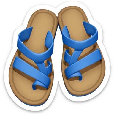Gambar sandal kanan yang merupakan pasangan dari emoji 🩴.
Bentuk dan warna sama persis seperti sandal kiri pada emoji, tetapi posisinya harus berlawanan arah (menghadap ke kanan).
Gaya minimalis, latar belakang polos putih, tampak dari atas (top view), pencahayaan lembut agar detail terlihat jelas. sticker