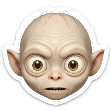Gollum  sticker