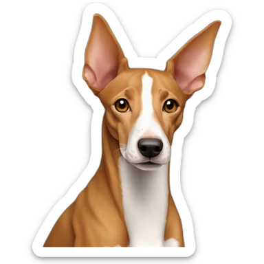 Podenco portugues pelo largo sticker