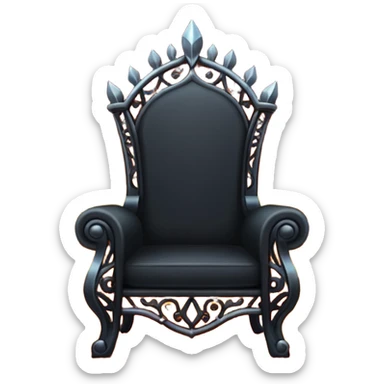 dark fire throne sticker