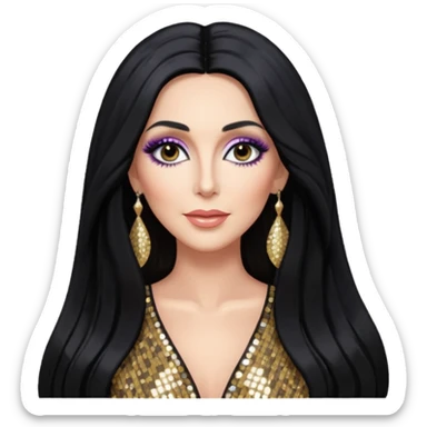 Cher sticker
