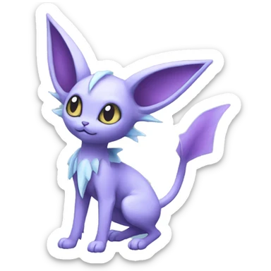 Espeon-Vaporeon full body sticker